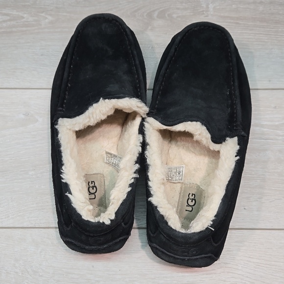 Ugg Australia Women Suede Sheepskin Loafer Slip on shoes sz 10 main image 5